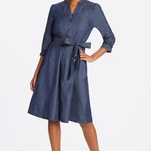 Draper James Elena Denim Dress Size 4